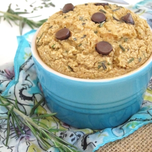 Rosemary Chocolate Chip Baked Oatmeal