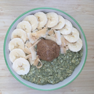 Matcha, Banana, and Coconut Overnight Oatmeal [Guest Post]