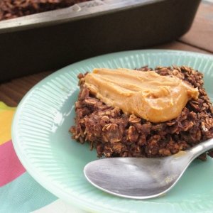Brownie Baked Oatmeal - Big Batch!