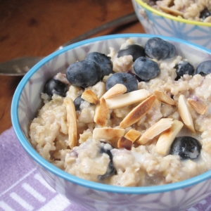Blueberry Lavender Oatmeal