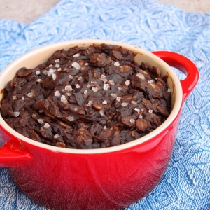 Salted Brownie Baked Oatmeal: Revisited