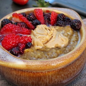 Nutty Pumpkin Berry Oatmeal, + Other Hacks for Banana Haters