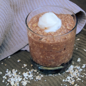 Root Beer Float Overnight Oatmeal